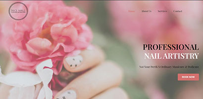 Nice Nails Website